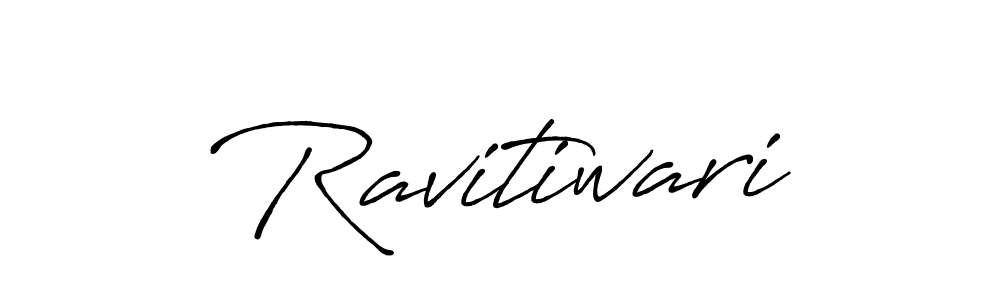 Once you've used our free online signature maker to create your best signature Antro_Vectra_Bolder style, it's time to enjoy all of the benefits that Ravitiwari name signing documents. Ravitiwari signature style 7 images and pictures png
