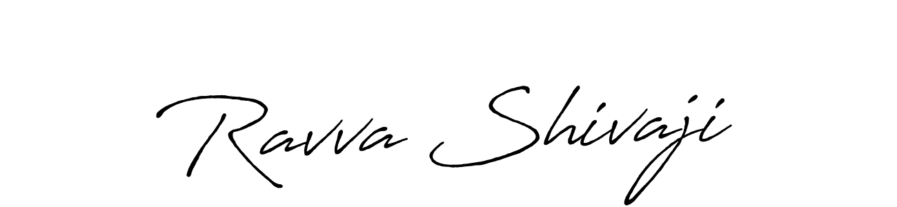 The best way (Antro_Vectra_Bolder) to make a short signature is to pick only two or three words in your name. The name Ravva Shivaji include a total of six letters. For converting this name. Ravva Shivaji signature style 7 images and pictures png