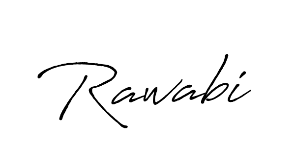 Once you've used our free online signature maker to create your best signature Antro_Vectra_Bolder style, it's time to enjoy all of the benefits that Rawabi name signing documents. Rawabi signature style 7 images and pictures png