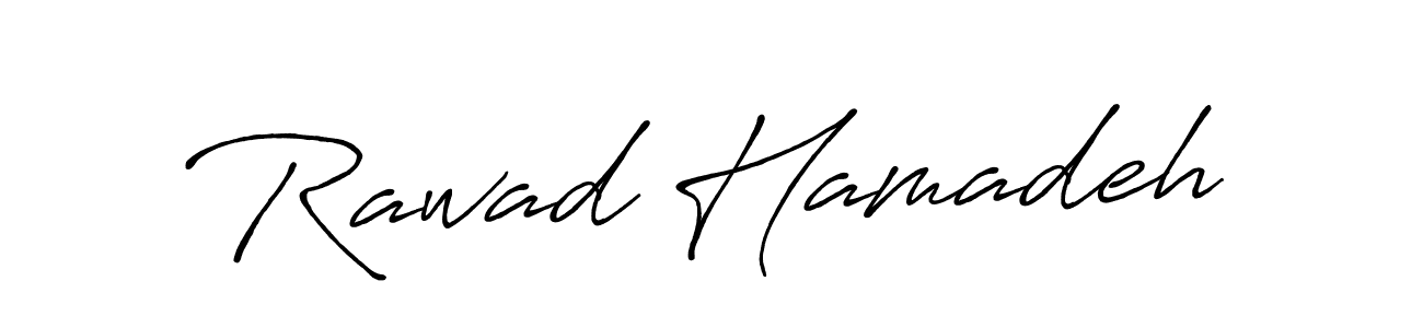 Also we have Rawad Hamadeh name is the best signature style. Create professional handwritten signature collection using Antro_Vectra_Bolder autograph style. Rawad Hamadeh signature style 7 images and pictures png