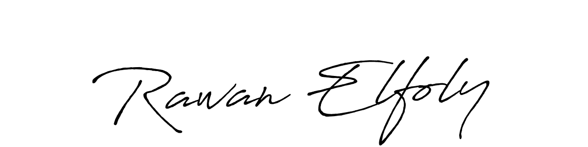 This is the best signature style for the Rawan Elfoly name. Also you like these signature font (Antro_Vectra_Bolder). Mix name signature. Rawan Elfoly signature style 7 images and pictures png