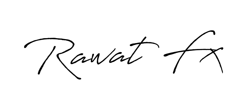 Once you've used our free online signature maker to create your best signature Antro_Vectra_Bolder style, it's time to enjoy all of the benefits that Rawat Fx name signing documents. Rawat Fx signature style 7 images and pictures png