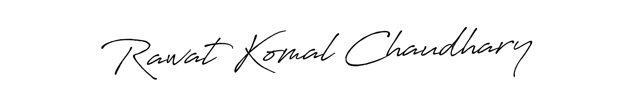 You should practise on your own different ways (Antro_Vectra_Bolder) to write your name (Rawat Komal Chaudhary) in signature. don't let someone else do it for you. Rawat Komal Chaudhary signature style 7 images and pictures png