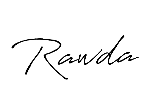 It looks lik you need a new signature style for name Rawda. Design unique handwritten (Antro_Vectra_Bolder) signature with our free signature maker in just a few clicks. Rawda signature style 7 images and pictures png