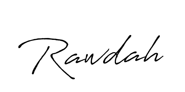 Here are the top 10 professional signature styles for the name Rawdah. These are the best autograph styles you can use for your name. Rawdah signature style 7 images and pictures png