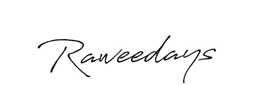 Once you've used our free online signature maker to create your best signature Antro_Vectra_Bolder style, it's time to enjoy all of the benefits that Raweedays name signing documents. Raweedays signature style 7 images and pictures png