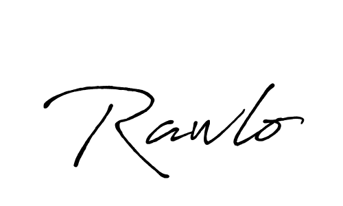 You should practise on your own different ways (Antro_Vectra_Bolder) to write your name (Rawlo) in signature. don't let someone else do it for you. Rawlo signature style 7 images and pictures png