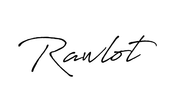 How to make Rawlot signature? Antro_Vectra_Bolder is a professional autograph style. Create handwritten signature for Rawlot name. Rawlot signature style 7 images and pictures png