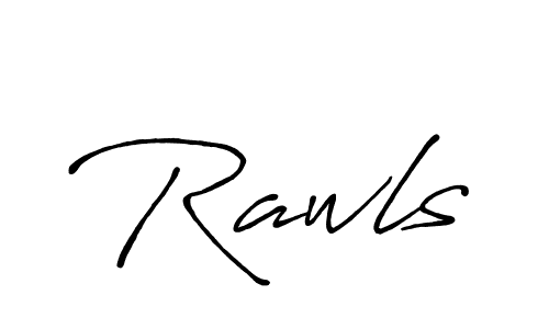 Rawls stylish signature style. Best Handwritten Sign (Antro_Vectra_Bolder) for my name. Handwritten Signature Collection Ideas for my name Rawls. Rawls signature style 7 images and pictures png