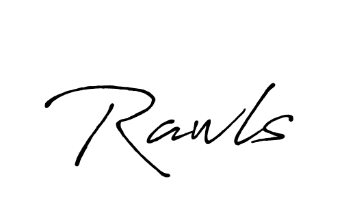 Rawls stylish signature style. Best Handwritten Sign (Antro_Vectra_Bolder) for my name. Handwritten Signature Collection Ideas for my name Rawls. Rawls signature style 7 images and pictures png