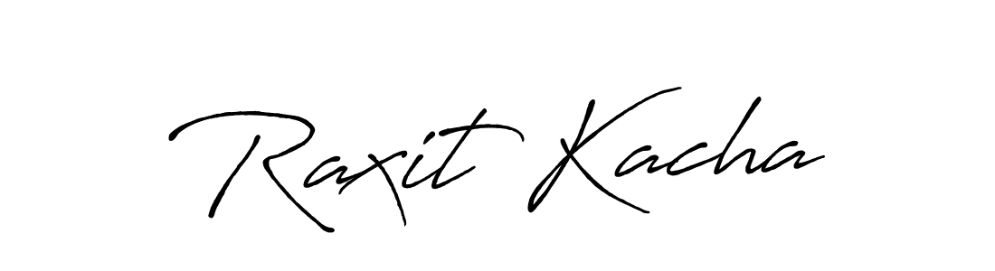 Make a beautiful signature design for name Raxit Kacha. Use this online signature maker to create a handwritten signature for free. Raxit Kacha signature style 7 images and pictures png