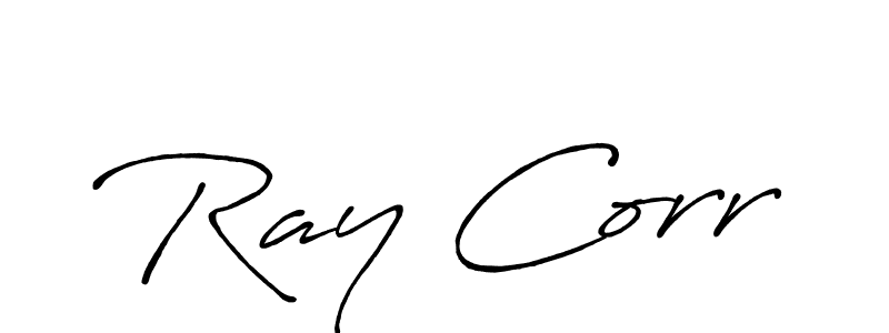 How to make Ray Corr signature? Antro_Vectra_Bolder is a professional autograph style. Create handwritten signature for Ray Corr name. Ray Corr signature style 7 images and pictures png