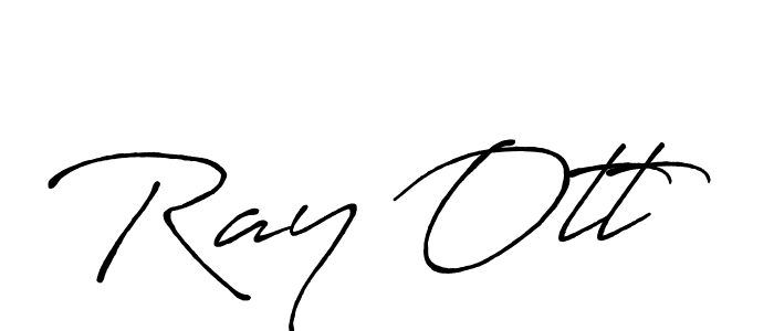 Also You can easily find your signature by using the search form. We will create Ray Ott name handwritten signature images for you free of cost using Antro_Vectra_Bolder sign style. Ray Ott signature style 7 images and pictures png