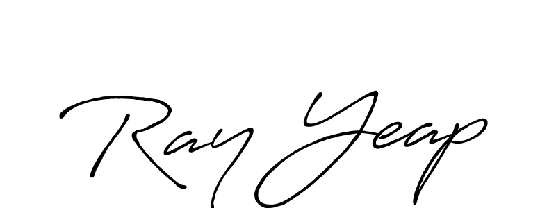 Once you've used our free online signature maker to create your best signature Antro_Vectra_Bolder style, it's time to enjoy all of the benefits that Ray Yeap name signing documents. Ray Yeap signature style 7 images and pictures png