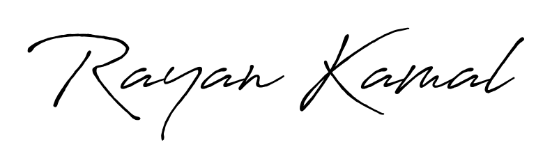 Build your personal autograph collection for name Rayan Kamal with Antro_Vectra_Bolder design. Browse, select, and save your favorites. Rayan Kamal signature style 7 images and pictures png