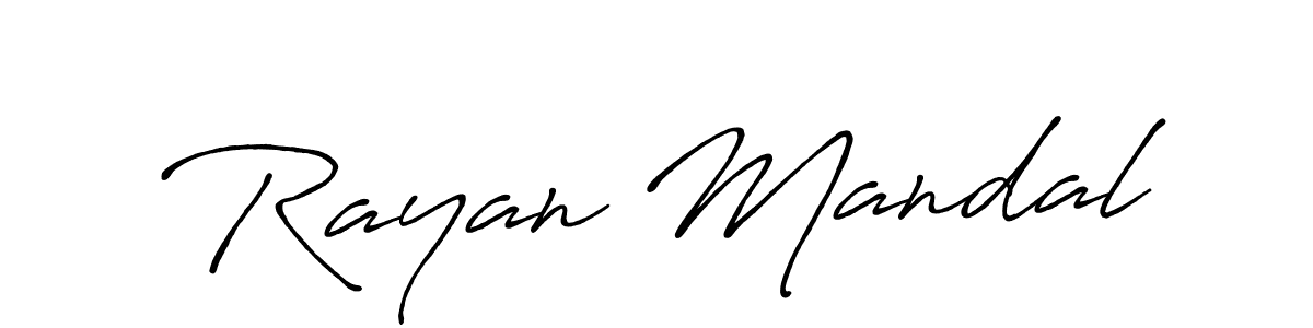 Once you've used our free online signature maker to create your best signature Antro_Vectra_Bolder style, it's time to enjoy all of the benefits that Rayan Mandal name signing documents. Rayan Mandal signature style 7 images and pictures png