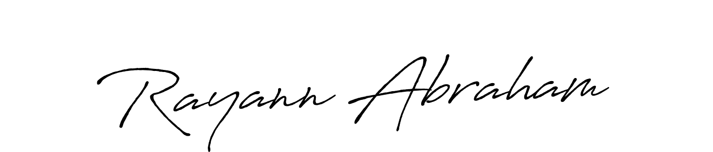 Once you've used our free online signature maker to create your best signature Antro_Vectra_Bolder style, it's time to enjoy all of the benefits that Rayann Abraham name signing documents. Rayann Abraham signature style 7 images and pictures png