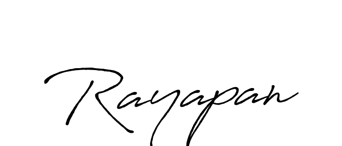 Antro_Vectra_Bolder is a professional signature style that is perfect for those who want to add a touch of class to their signature. It is also a great choice for those who want to make their signature more unique. Get Rayapan name to fancy signature for free. Rayapan signature style 7 images and pictures png