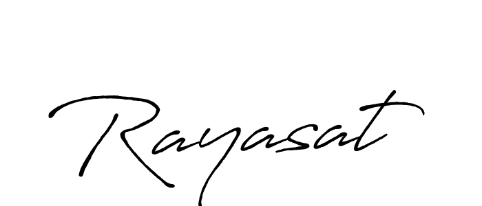 How to make Rayasat signature? Antro_Vectra_Bolder is a professional autograph style. Create handwritten signature for Rayasat name. Rayasat signature style 7 images and pictures png