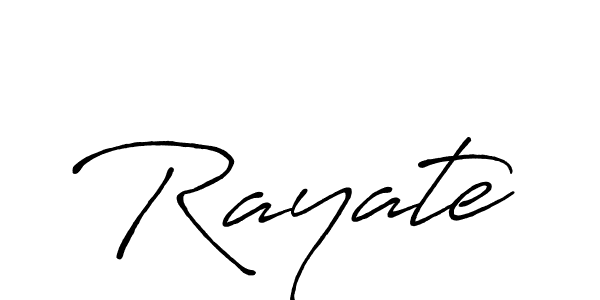 Also we have Rayate name is the best signature style. Create professional handwritten signature collection using Antro_Vectra_Bolder autograph style. Rayate signature style 7 images and pictures png