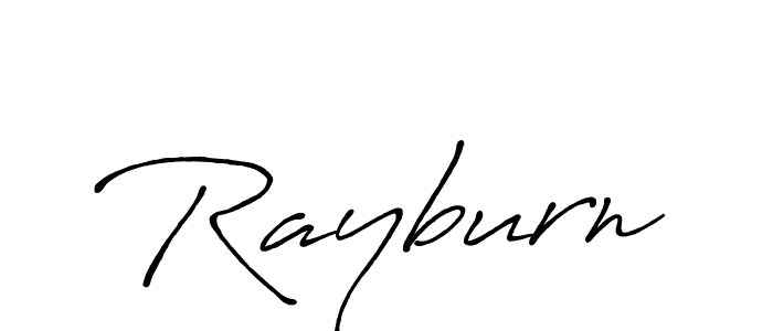 Rayburn stylish signature style. Best Handwritten Sign (Antro_Vectra_Bolder) for my name. Handwritten Signature Collection Ideas for my name Rayburn. Rayburn signature style 7 images and pictures png