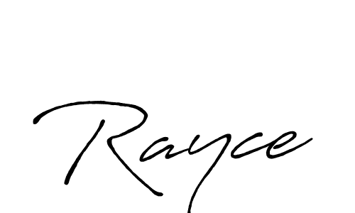 How to make Rayce signature? Antro_Vectra_Bolder is a professional autograph style. Create handwritten signature for Rayce name. Rayce signature style 7 images and pictures png