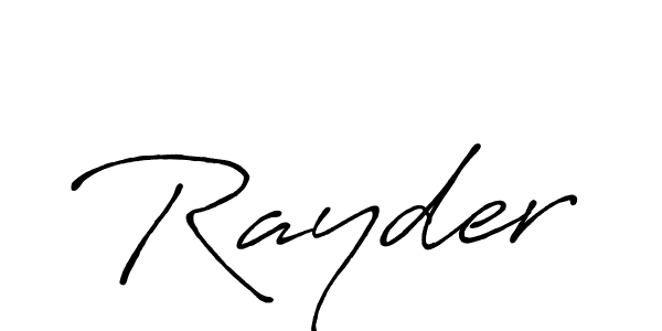 Once you've used our free online signature maker to create your best signature Antro_Vectra_Bolder style, it's time to enjoy all of the benefits that Rayder name signing documents. Rayder signature style 7 images and pictures png