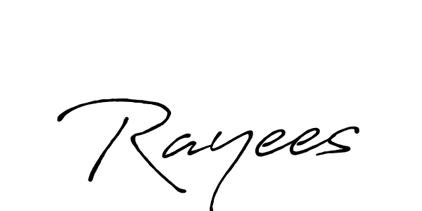 Once you've used our free online signature maker to create your best signature Antro_Vectra_Bolder style, it's time to enjoy all of the benefits that Rayees name signing documents. Rayees signature style 7 images and pictures png