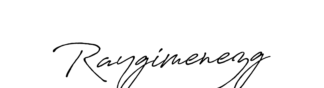 Design your own signature with our free online signature maker. With this signature software, you can create a handwritten (Antro_Vectra_Bolder) signature for name Raygimenezg. Raygimenezg signature style 7 images and pictures png
