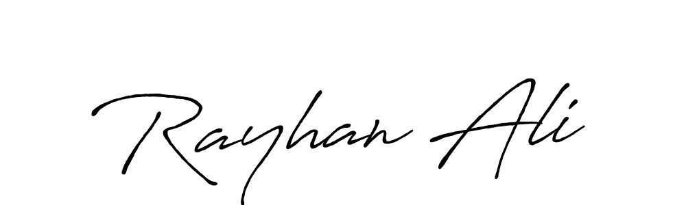 Similarly Antro_Vectra_Bolder is the best handwritten signature design. Signature creator online .You can use it as an online autograph creator for name Rayhan Ali. Rayhan Ali signature style 7 images and pictures png