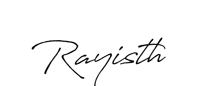 It looks lik you need a new signature style for name Rayisth. Design unique handwritten (Antro_Vectra_Bolder) signature with our free signature maker in just a few clicks. Rayisth signature style 7 images and pictures png