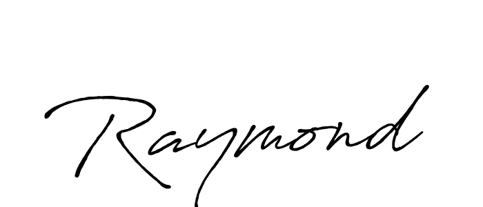 Design your own signature with our free online signature maker. With this signature software, you can create a handwritten (Antro_Vectra_Bolder) signature for name Raymond. Raymond signature style 7 images and pictures png