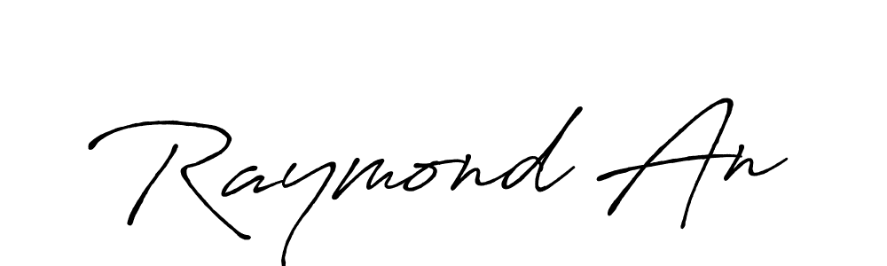 You can use this online signature creator to create a handwritten signature for the name Raymond An. This is the best online autograph maker. Raymond An signature style 7 images and pictures png