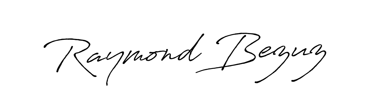 Also You can easily find your signature by using the search form. We will create Raymond Bezuz name handwritten signature images for you free of cost using Antro_Vectra_Bolder sign style. Raymond Bezuz signature style 7 images and pictures png