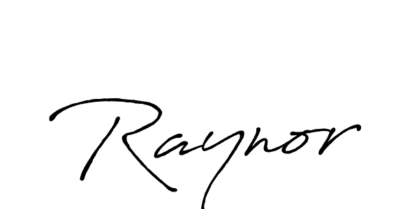 Make a beautiful signature design for name Raynor. With this signature (Antro_Vectra_Bolder) style, you can create a handwritten signature for free. Raynor signature style 7 images and pictures png