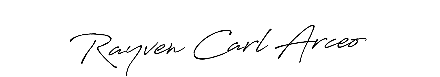 if you are searching for the best signature style for your name Rayven Carl Arceo. so please give up your signature search. here we have designed multiple signature styles  using Antro_Vectra_Bolder. Rayven Carl Arceo signature style 7 images and pictures png