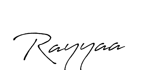 if you are searching for the best signature style for your name Rayyaa. so please give up your signature search. here we have designed multiple signature styles  using Antro_Vectra_Bolder. Rayyaa signature style 7 images and pictures png