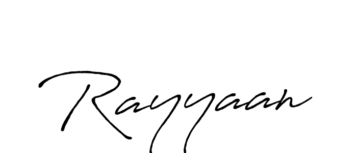 How to make Rayyaan name signature. Use Antro_Vectra_Bolder style for creating short signs online. This is the latest handwritten sign. Rayyaan signature style 7 images and pictures png