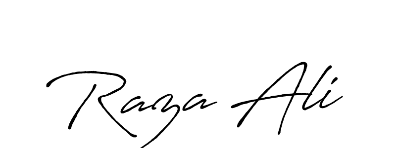 Antro_Vectra_Bolder is a professional signature style that is perfect for those who want to add a touch of class to their signature. It is also a great choice for those who want to make their signature more unique. Get Raza Ali name to fancy signature for free. Raza Ali signature style 7 images and pictures png