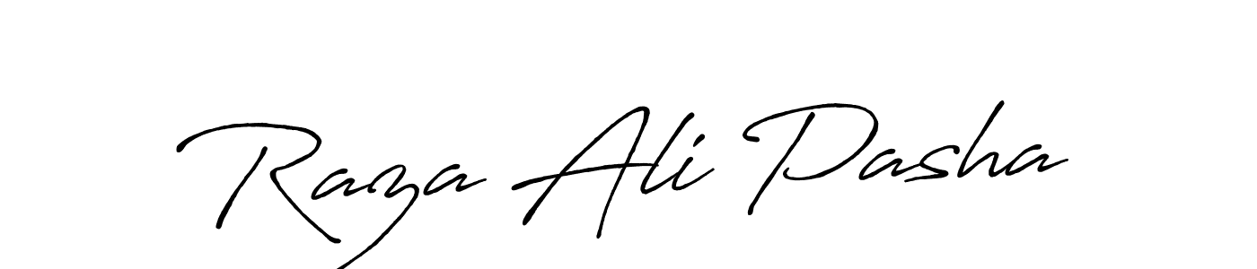 It looks lik you need a new signature style for name Raza Ali Pasha. Design unique handwritten (Antro_Vectra_Bolder) signature with our free signature maker in just a few clicks. Raza Ali Pasha signature style 7 images and pictures png