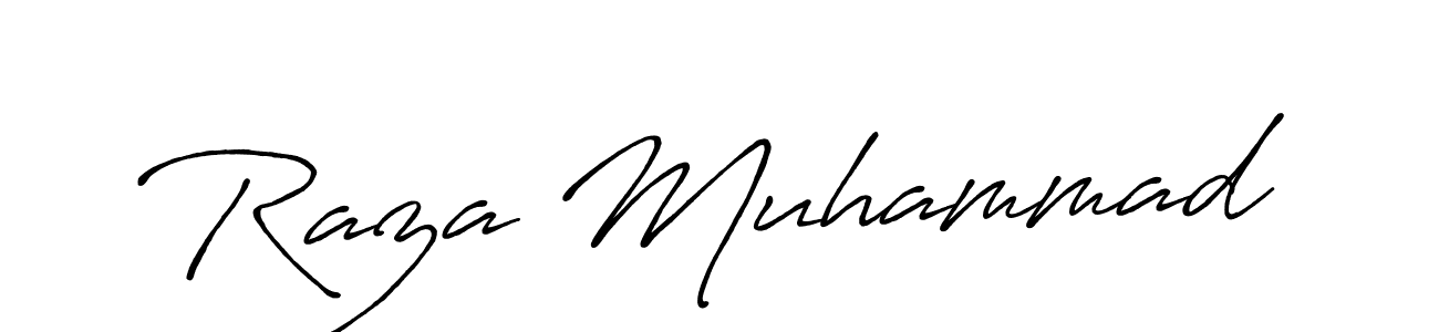 if you are searching for the best signature style for your name Raza Muhammad. so please give up your signature search. here we have designed multiple signature styles  using Antro_Vectra_Bolder. Raza Muhammad signature style 7 images and pictures png