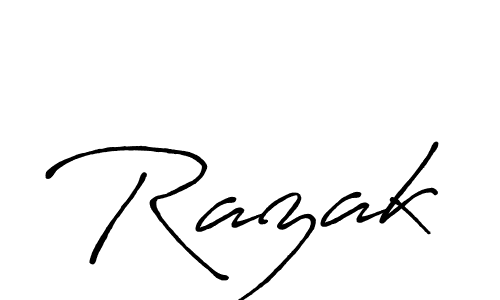 The best way (Antro_Vectra_Bolder) to make a short signature is to pick only two or three words in your name. The name Razak include a total of six letters. For converting this name. Razak signature style 7 images and pictures png