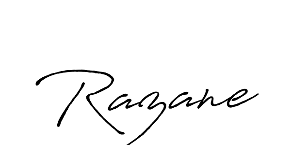 Similarly Antro_Vectra_Bolder is the best handwritten signature design. Signature creator online .You can use it as an online autograph creator for name Razane. Razane signature style 7 images and pictures png