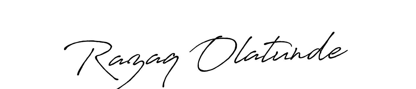 Make a beautiful signature design for name Razaq Olatunde. Use this online signature maker to create a handwritten signature for free. Razaq Olatunde signature style 7 images and pictures png