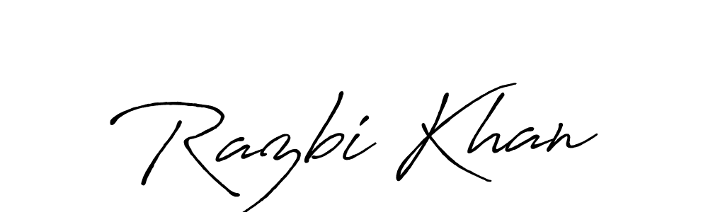Also You can easily find your signature by using the search form. We will create Razbi Khan name handwritten signature images for you free of cost using Antro_Vectra_Bolder sign style. Razbi Khan signature style 7 images and pictures png