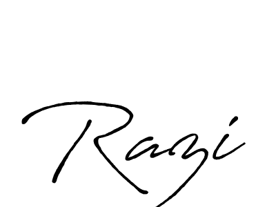 It looks lik you need a new signature style for name Razi. Design unique handwritten (Antro_Vectra_Bolder) signature with our free signature maker in just a few clicks. Razi signature style 7 images and pictures png