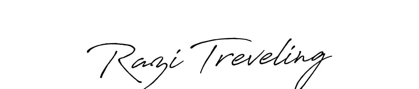 How to make Razi Treveling signature? Antro_Vectra_Bolder is a professional autograph style. Create handwritten signature for Razi Treveling name. Razi Treveling signature style 7 images and pictures png