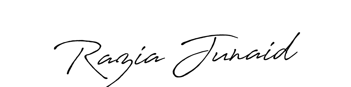 Here are the top 10 professional signature styles for the name Razia Junaid. These are the best autograph styles you can use for your name. Razia Junaid signature style 7 images and pictures png