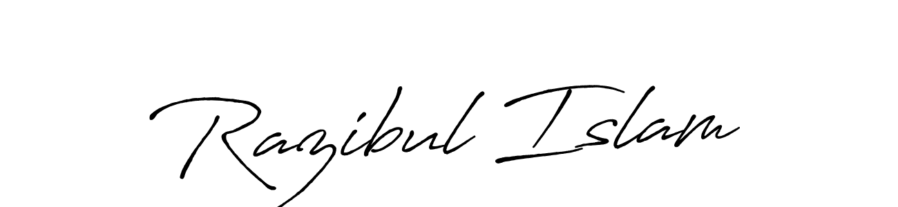 if you are searching for the best signature style for your name Razibul Islam. so please give up your signature search. here we have designed multiple signature styles  using Antro_Vectra_Bolder. Razibul Islam signature style 7 images and pictures png