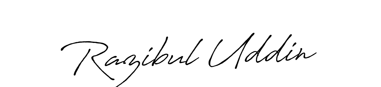 Also You can easily find your signature by using the search form. We will create Razibul Uddin name handwritten signature images for you free of cost using Antro_Vectra_Bolder sign style. Razibul Uddin signature style 7 images and pictures png